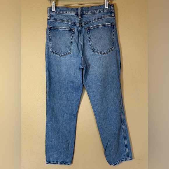 J. Crew Women's Classic Vintage Straight Leg Blue Jeans Size 28 - Picture 3 of 6